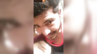 Virgin Punjabi girl romancing in the farm sex video