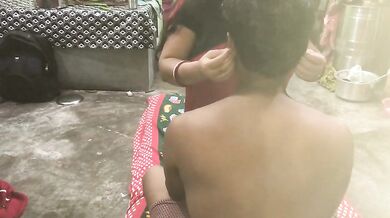 Big boobs bihari aunty fucked by AC mechanic