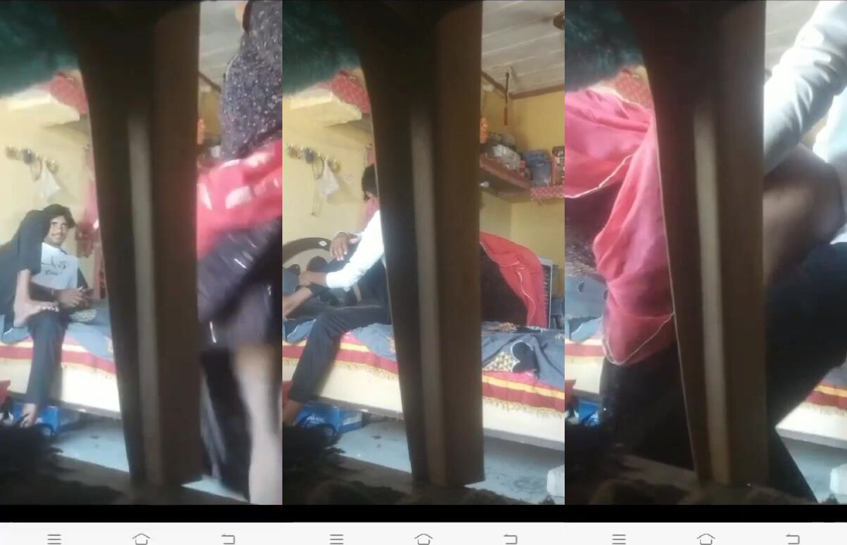 Rajasthani milf aunty and nephew fucking in hidden cam video