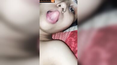 Sexy figure married sister fucking with brother