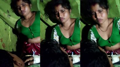 Desi wife dick riding sex with sick husband