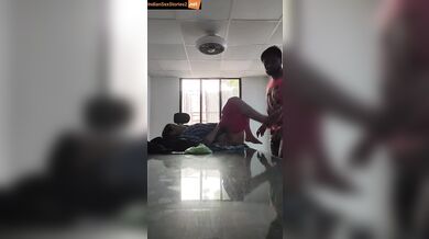 Office HR lady fucked on the table of conference room