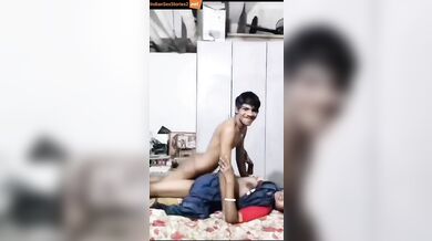 Indian cuckold got wife fucked by big cock servant