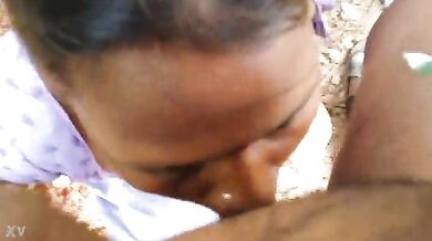 Mature mallu mom and stepson’s blowjob with cumshot