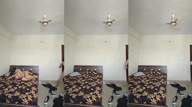 Desi aunty lover fucking disturbed in between!