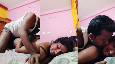 Hot mallu girl fucking with lover in homemade blue film