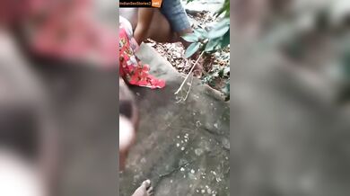 Tamil cuckold wife fucked in jungle by young boy