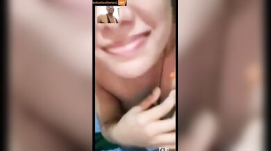 Very hot bhabhi showing pussy in naked video call