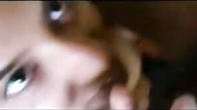 Horny malayalam college girl sucking black cock of boyfriend