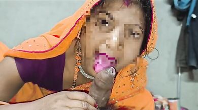 Sexy bihari bhauji full blowjob with cumshot in her mouth