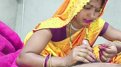 Sexy bihari bhauji full blowjob with cumshot in her mouth