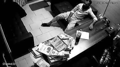 Hotel boss fucking in office - Update