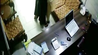 Hotel boss fucking in office - Update