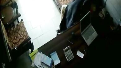 Hotel boss fucking in office - Update