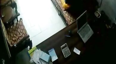 Hotel boss fucking in office - Update