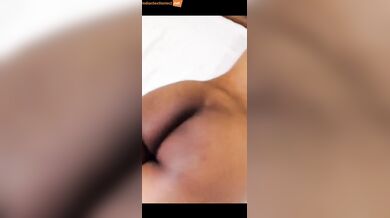 Lucky guy touches pussy and ass of boss in hotel