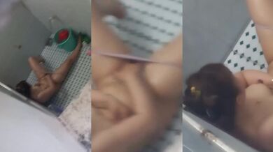 Leaked sex video of Indian sister caught masturbating