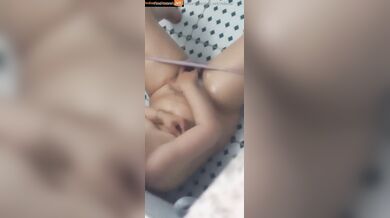 Leaked sex video of Indian sister caught masturbating