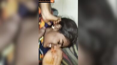 Young tamil girlfriend hot blowjob mms clip