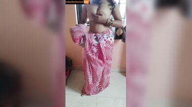 Chhinal bihari bhabhi shows body in naked dance mms