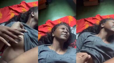 Young tamil girlfriend enjoys dick in painful sex video