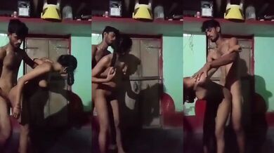 Home alone desi girlfriend fucked by her boyfriend