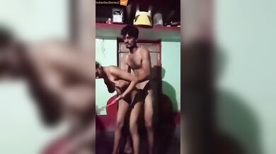 Home alone desi girlfriend fucked by her boyfriend