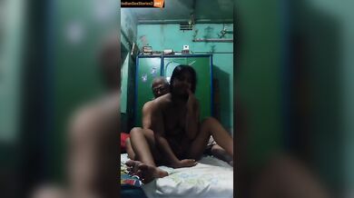 Budha muslim uncle enjoying with young girl