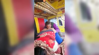 Conductor uncle fucking randi in truck cabin