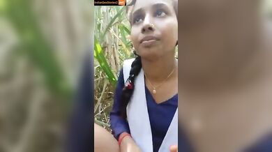 Young UP girl fucking in farm with lover