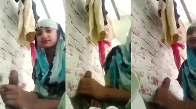 Muslim chacha fucking bhatiji's mouth with big cock