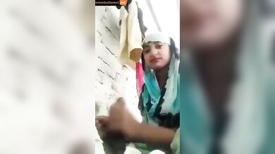 Muslim chacha fucking bhatiji's mouth with big cock