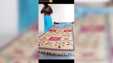 Lucky bengaluru guy fucking mature maid aunty