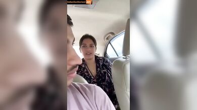 Haryana hot bhabhi and lover car fucking mms video