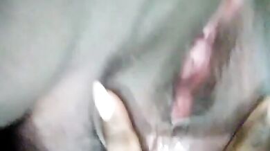 Fat telugu mom showing her red pussy to lover