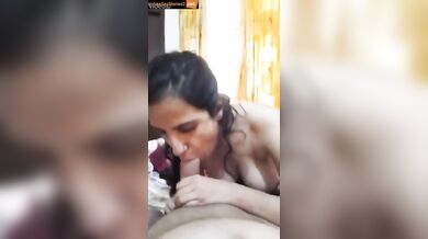 Himachal bhabhi giving lollopop sucking with hindi audio