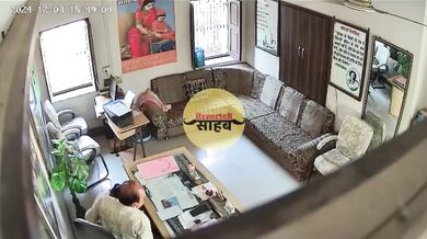 Rajasthani teachers school scandal in cctv leak