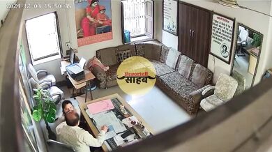 Rajasthani teachers school scandal in cctv leak
