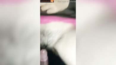 Desi girl fucked while she talked with madam for a job