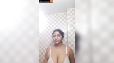 Telugu mom made nude bathroom video for her lover