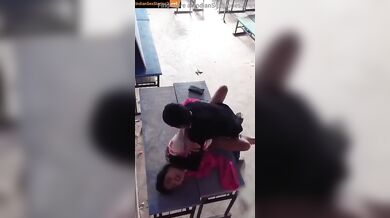 Young school teachers fucking in school (leaked sex scandal video)