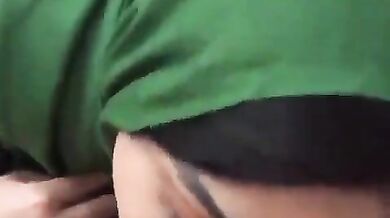 Hijabi bhabhi nicely sucking lover's dick