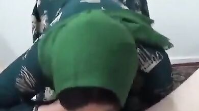 Hijabi bhabhi nicely sucking lover's dick