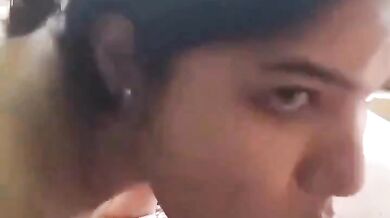 Cuckold husband records wife sucking big cock