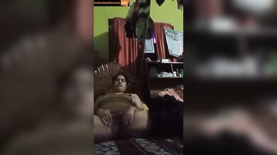 Mother in law showing pussy in nude video call