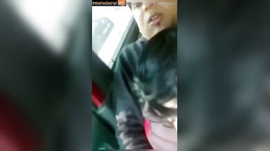 Punjabi bhabhi and boss in car blowjob mms