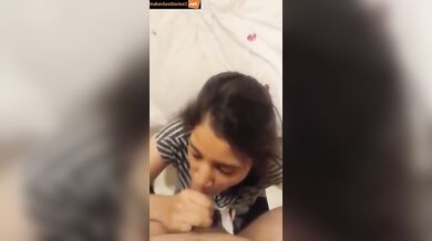 Hindi speaking girl hot deep blowjob video