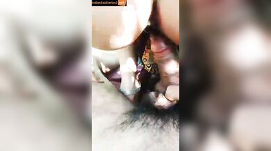 Dehati bhabhi fucking in periods (jungle hot chudai mms)