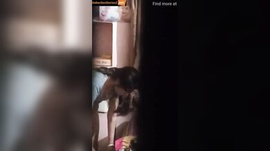 Big boobs girl dress changing mms made by cousin