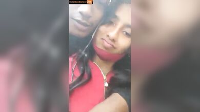 Young desi girl and boyfriend in jungle bf video